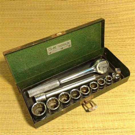 Metal Socket Set Toolboxes 